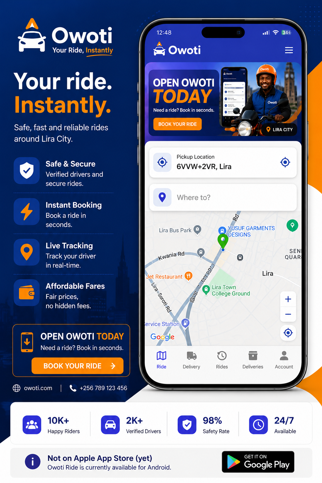Owot Ride App